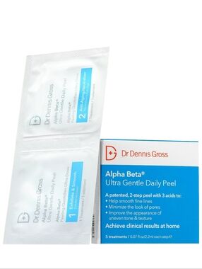 32x Dr. Dennis Gross Gentle Peel Pads / Sensitive Skin / Retail $94